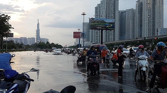 nhieu noi tai tphcm se ngap sau do trieu cuong dat dinh vao chieu nay