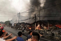 sieu thi dung loan chay lon thiet hai hang ty dong