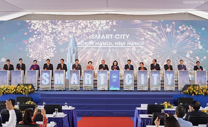 Động thổ dự án Thành phố thông minh hơn 4 tỷ USD dong tho du an thanh pho thong minh hon 4 ty usd