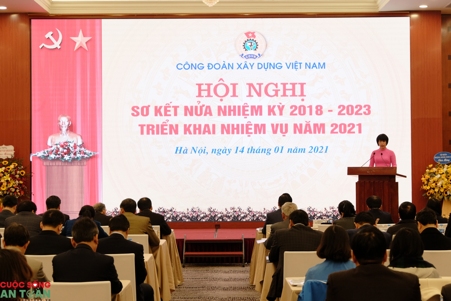 Công đoàn Xây dựng làm tốt nhiệm vụ chăm lo, bảo vệ quyền lợi người lao động