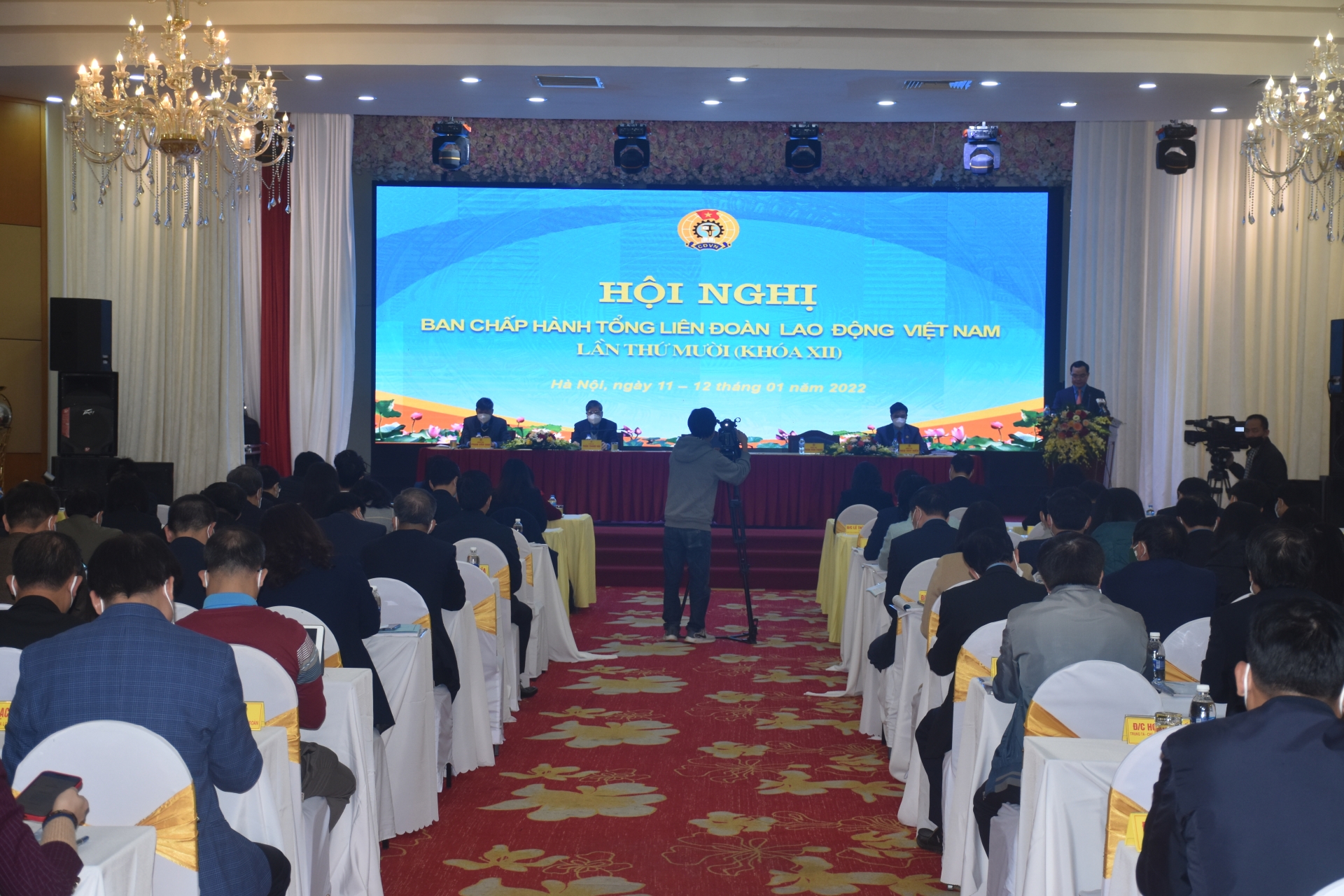 Khai mạc Hội nghị Ban Chấp hành Tổng LĐLĐ Việt Nam lần thứ 10, khoá XII Khai mạc Hội nghị Ban Chấp hành Tổng LĐLĐ Việt Nam lần thứ 10, khoá XII