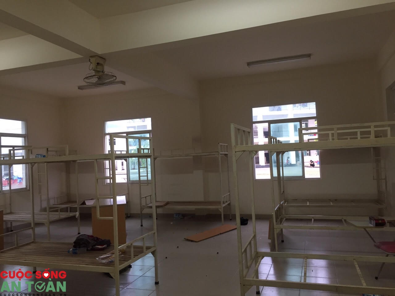 Bên trong khu cách ly hàng trăm công nhân F1 ở "tâm dịch" Chí Linh