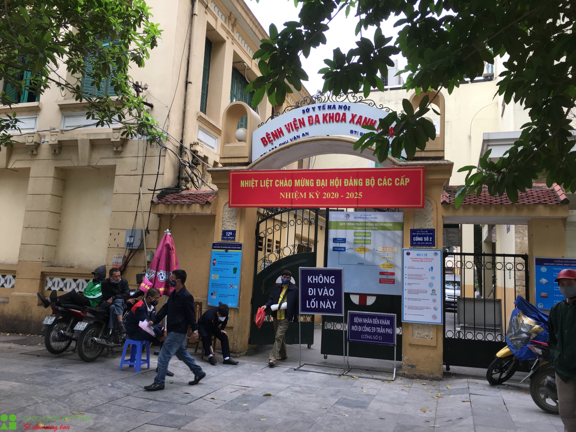 Một khoa của bệnh viện Xanh Pôn bị phong toả do liên quan đến bệnh nhân 175