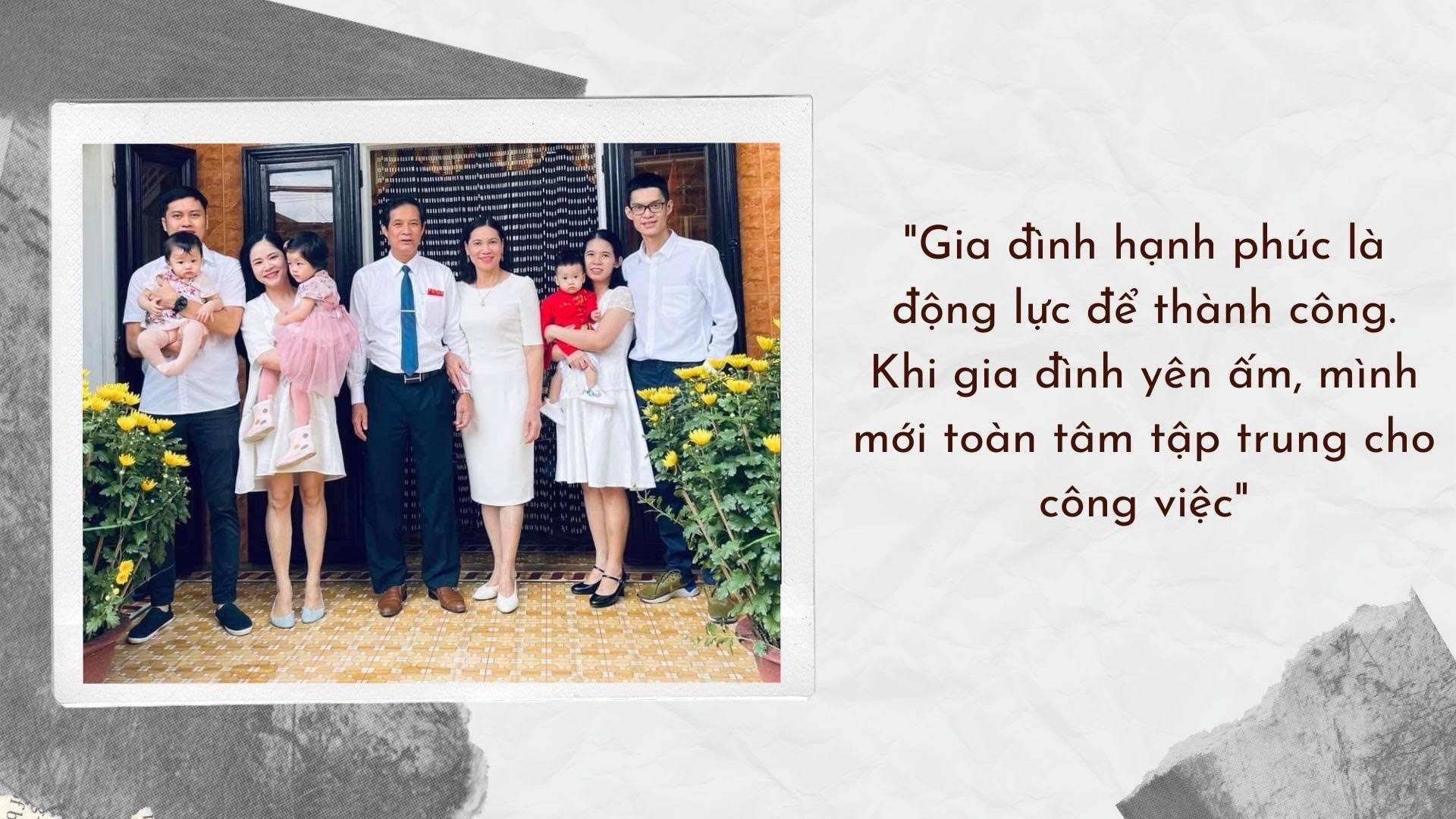 Một gia đình cán bộ công đoàn tiêu biểu Một gia đình cán bộ công đoàn tiêu biểu