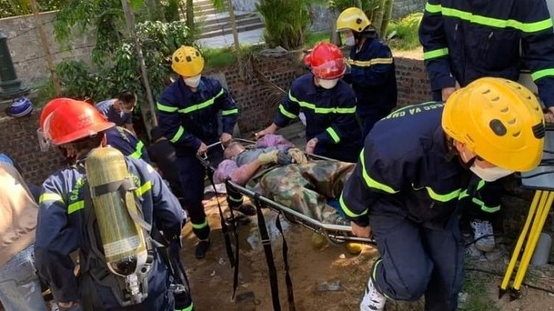 Một công nhân tử vong do ngạt khí dưới cống ngầm