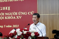 Chủ tịch LĐLĐ TP Hà Nội tiếp xúc cử tri tại quận Cầu Giấy