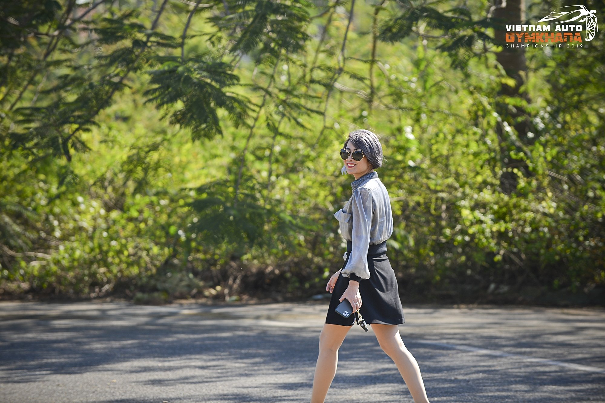 nhung bong hong tai vietnam auto gymkhana championship dep va doc