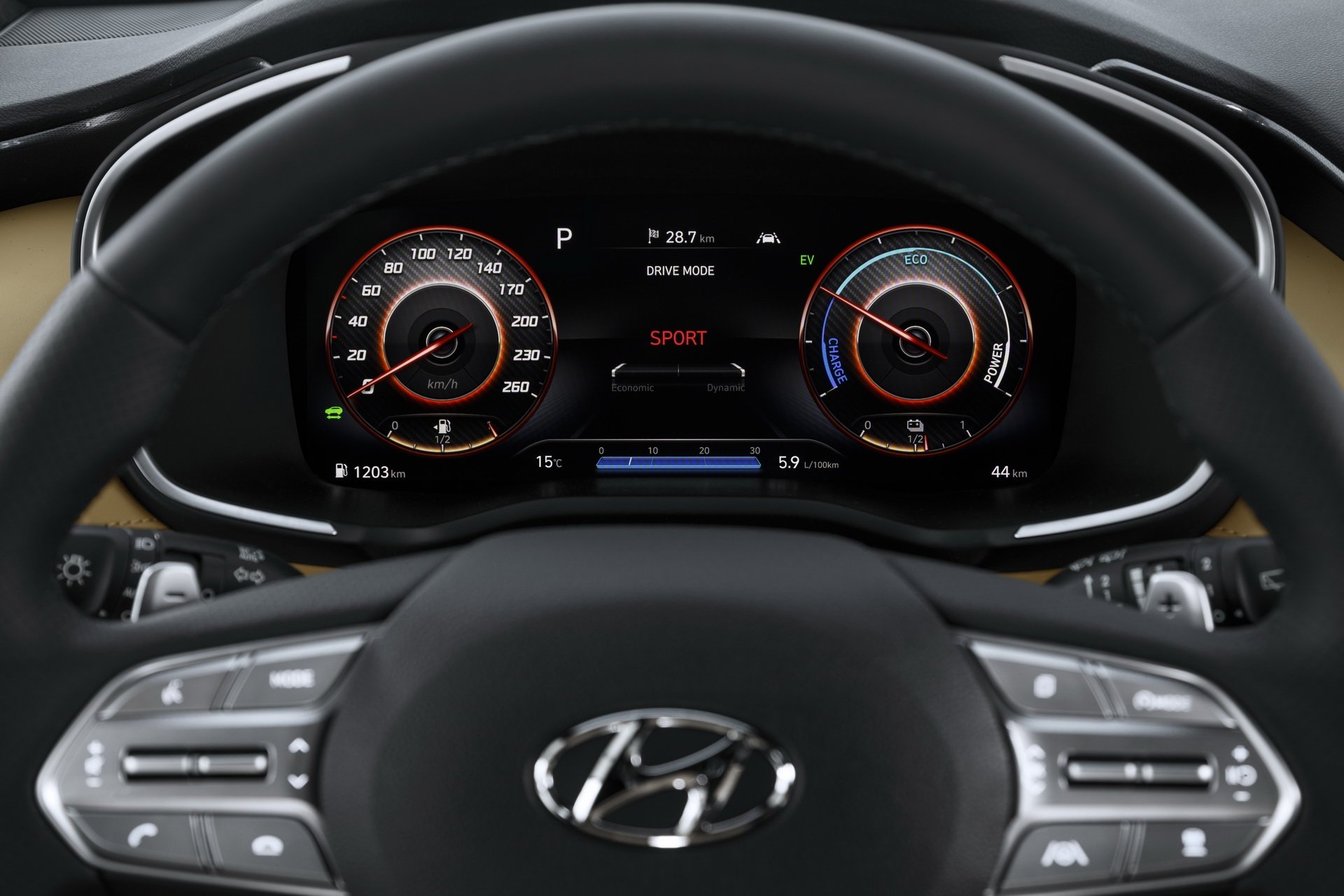 kham pha dien mao hyundai santafe moi