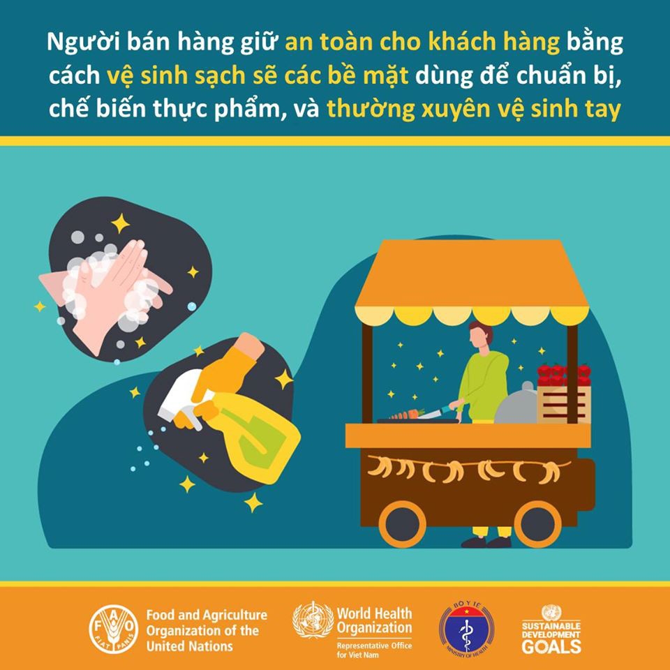 5 chia khoa quan trong de bao dam thuc pham an toan