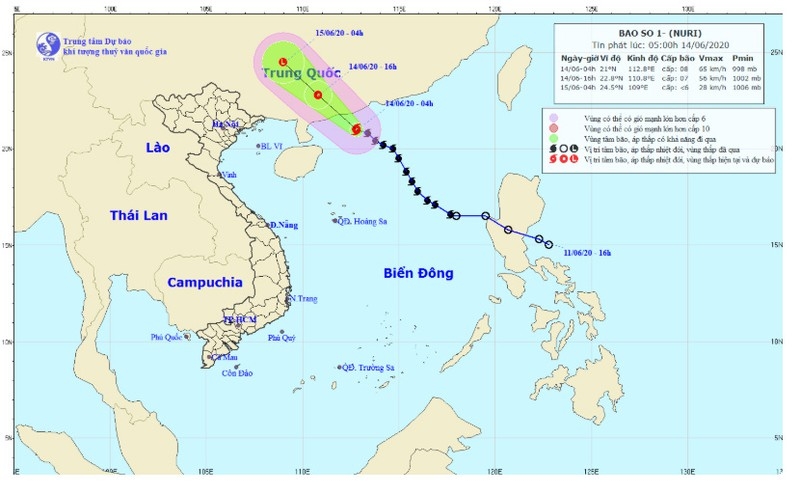 Bão số 1 gây mưa dông, cảnh báo lũ quét và sạt lở đất ở vùng núi phía Bắc bao so 1 gay mua dong canh bao lu quet va sat lo dat o vung nui phia bac