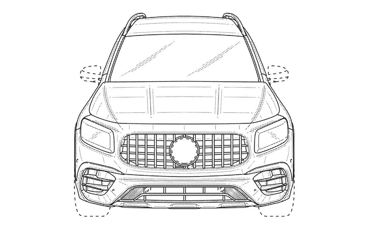Lộ diện Mercedes-AMG GLB 45 qua ảnh phác thảo lo dien mercedes amg glb 45 qua anh phac thao