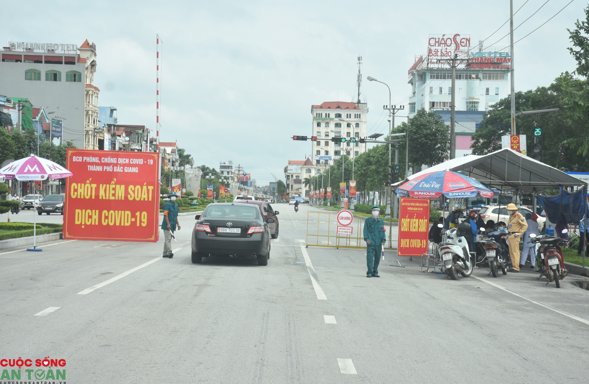 Đảm bảo an toàn cho công nhân ở Bắc Giang trở lại làm việc