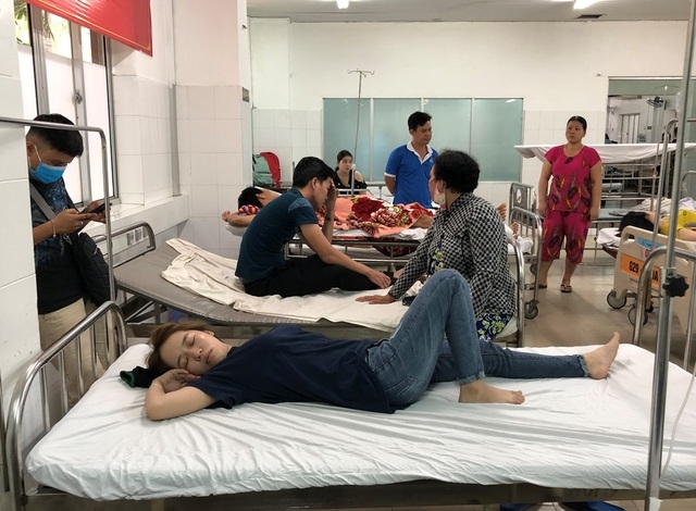 can tho hang chuc cong nhan nhap vien do hit phai khi gas