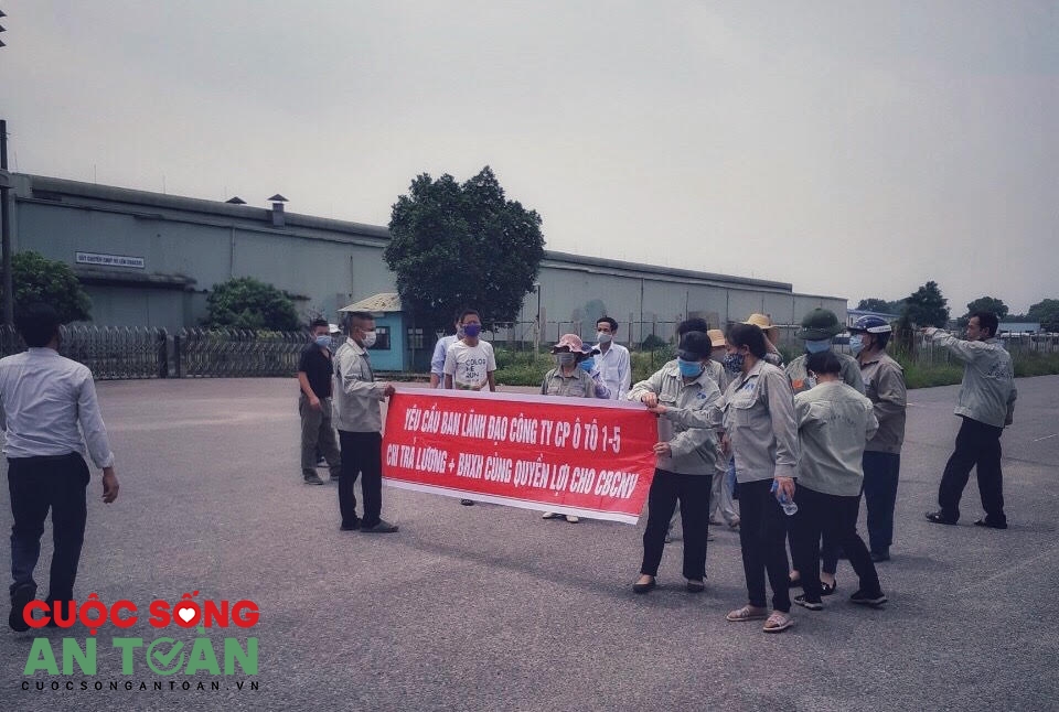 Người lao động không chấp nhận lộ trình nộp BHXH của Công ty CP Ô tô 1-5