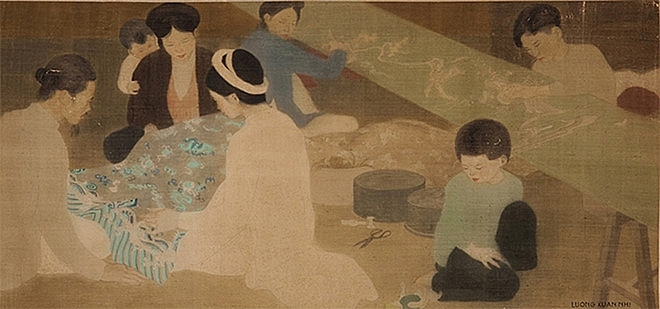 10 bức tranh Việt đắt giá trên sàn đấu giá công khai: Tranh Lê Phổ chiếm ưu thế 10 buc tranh viet dat gia tren san dau gia cong khai tranh le pho chiem uu the