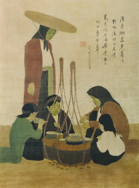 10 bức tranh Việt đắt giá trên sàn đấu giá công khai: Tranh Lê Phổ chiếm ưu thế 10 buc tranh viet dat gia tren san dau gia cong khai tranh le pho chiem uu the