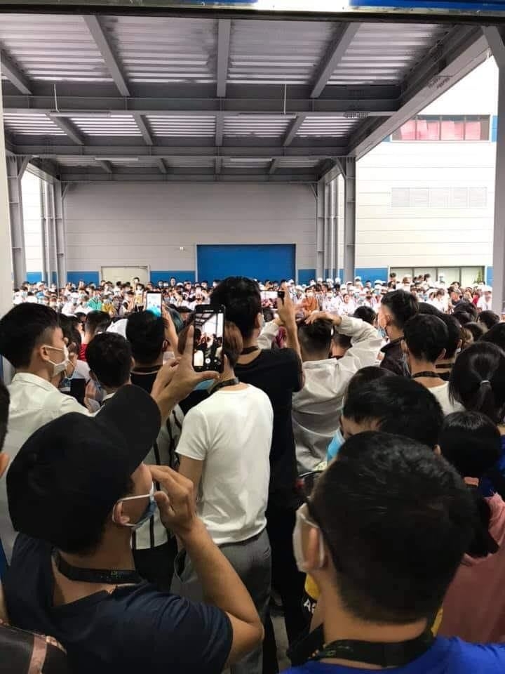 Cuộc đình công của công nhân Công ty Luxshare ICT