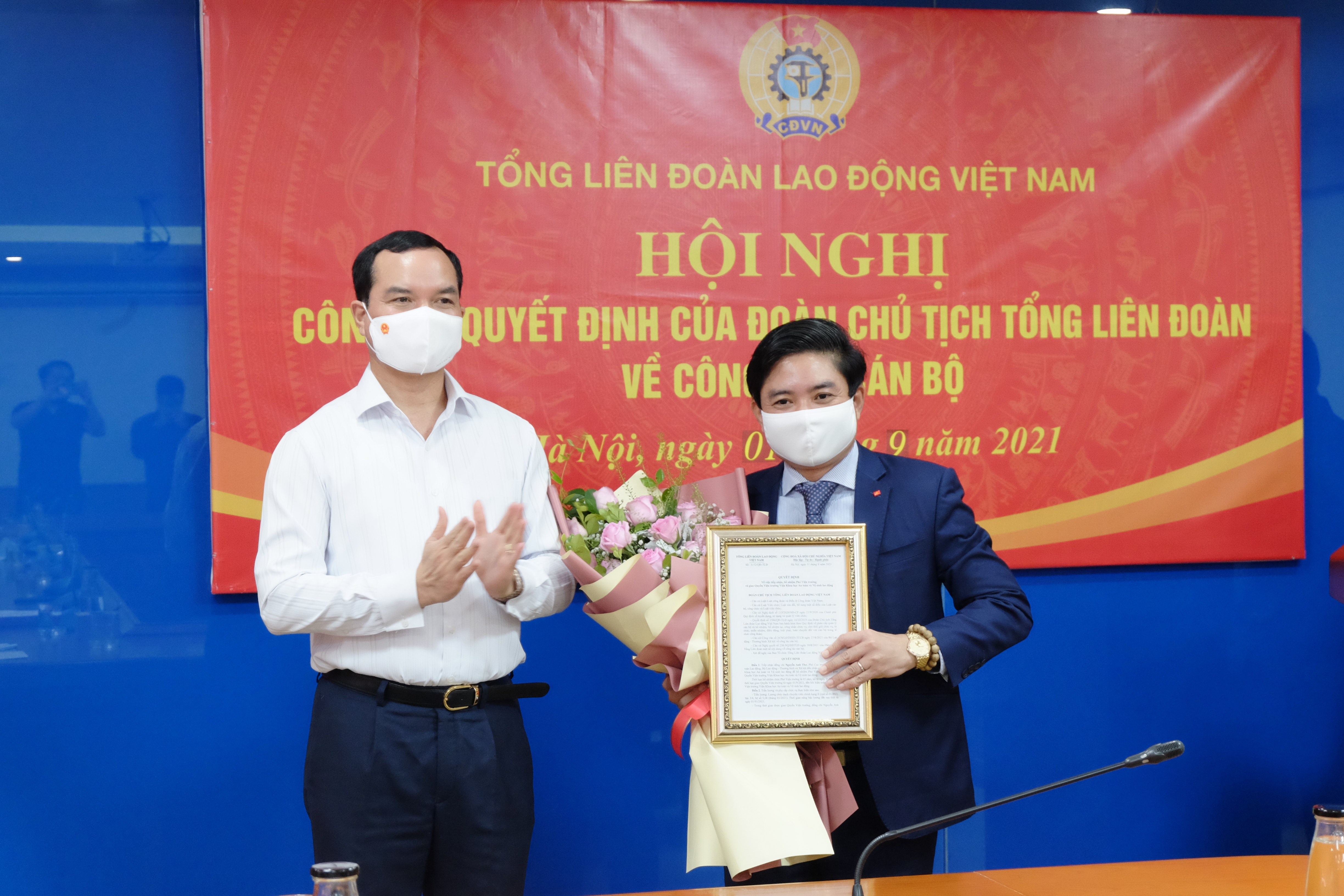 Ông Nguyễn Anh Thơ được giao Quyền Viện trưởng Viện Khoa học An toàn và Vệ sinh lao động