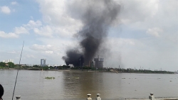 chay xuong san xuat giay nhieu tai san bi thieu rui