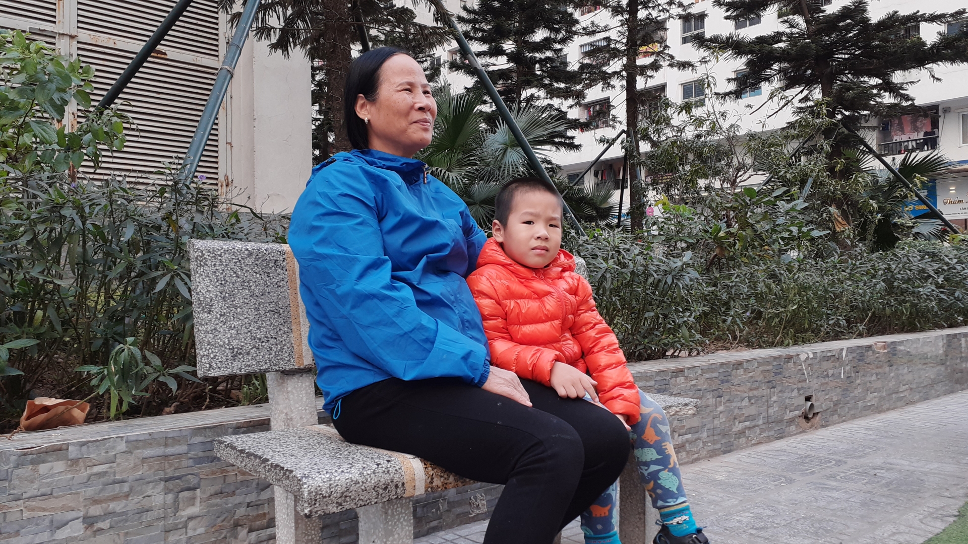 chung cu hh linh dam lap man hinh chieu 45m2 tiep lua u22 viet nam