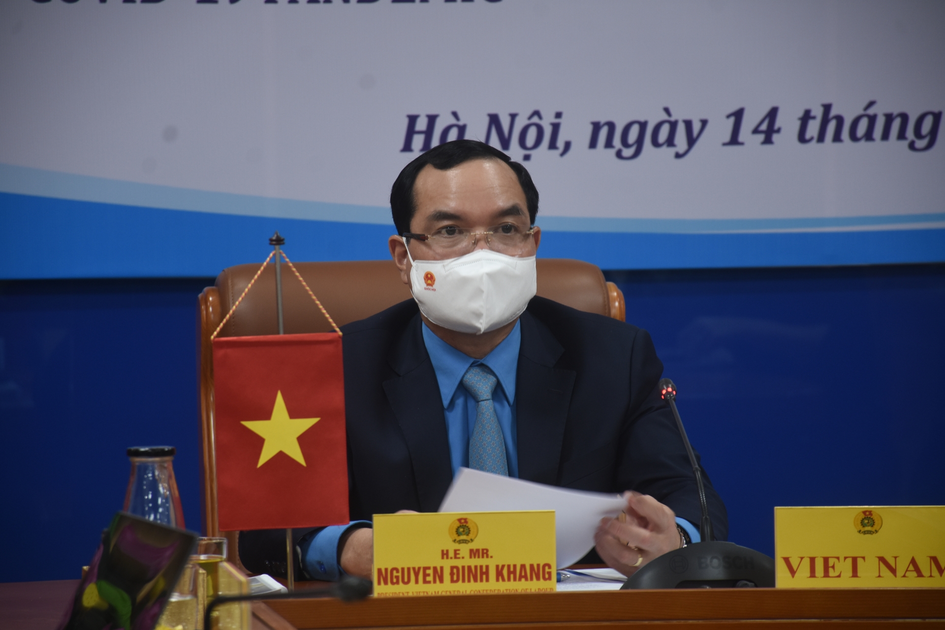 Tọa đàm cấp cao giữa Công đoàn Thiên chúa giáo Hà Lan và Tổng LĐLĐ Việt Nam Tọa đàm cấp cao giữa Công đoàn Thiên chúa giáo Hà Lan và Tổng LĐLĐ Việt Nam