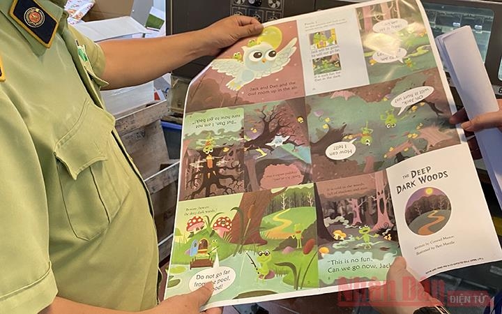 Quản lý thị trường Hà Nội phát hiện lượng lớn sách giáo dục có dấu hiệu bị làm giả