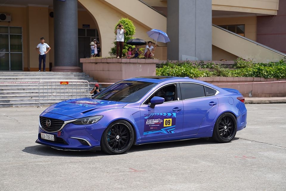 giai o to the thao tc motor gymkhana championship by otofun 2020 chinh thuc khai mac