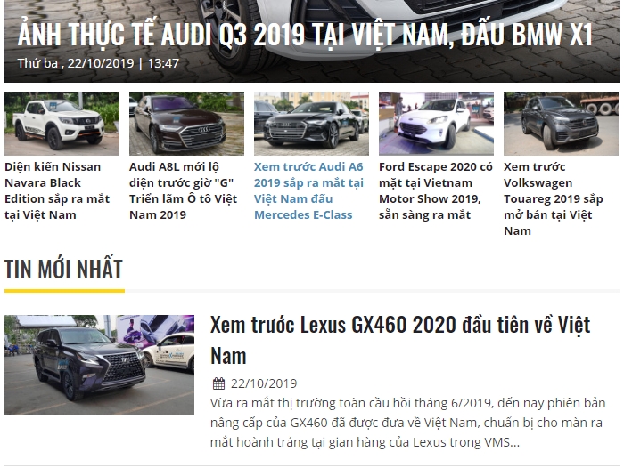 vietnam motor show 2019 chua khai mac cac mau xe hot da bi lo tran lan tren bao mang