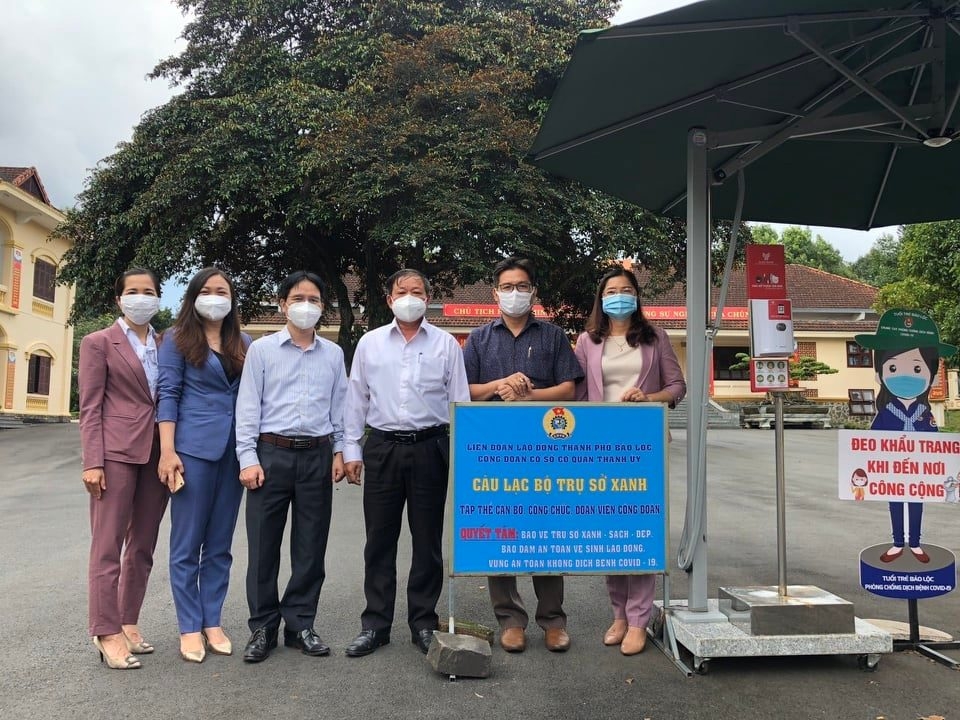 Lan tỏa mô hình “Câu lạc bộ xanh - an toàn” Lan tỏa mô hình “Câu lạc bộ xanh - an toàn”