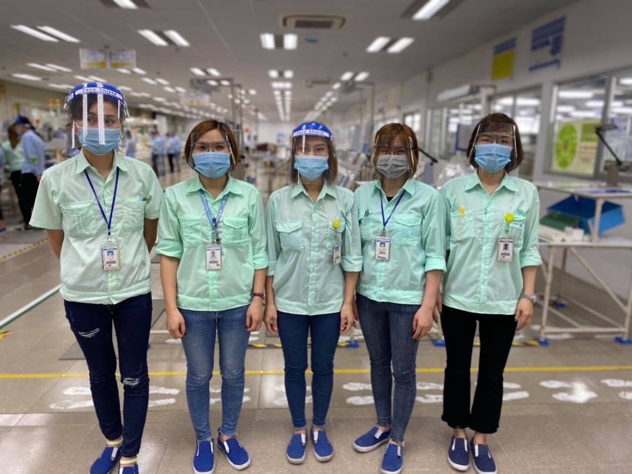 Đồng phục công ty TNHH SUMIDENSO: “Màu của hòa bình, thân thiện và gần gũi”