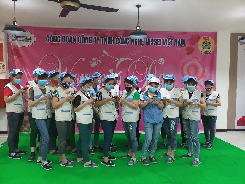 Cùng ngắm đồng phục công nhân của Công ty TNHH Công nghệ Nissei Việt Nam