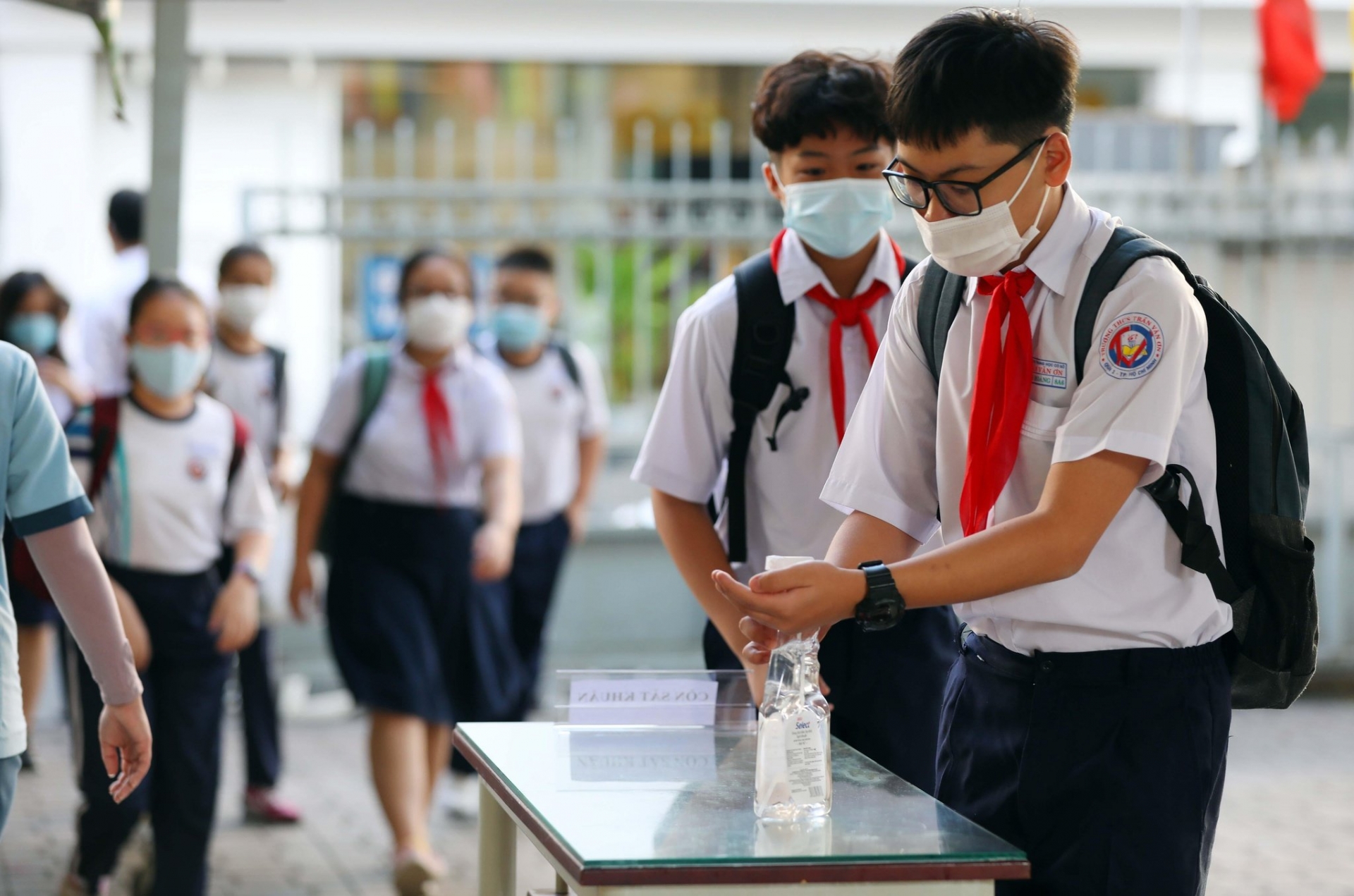 Tổ chức dạy, học trực tiếp: Làm gì để học đường an toàn Tổ chức dạy, học trực tiếp: Làm gì để học đường an toàn