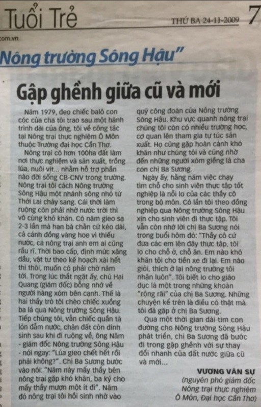 Một doanh nhân mê viết báo bằng cái nhìn khác biệt