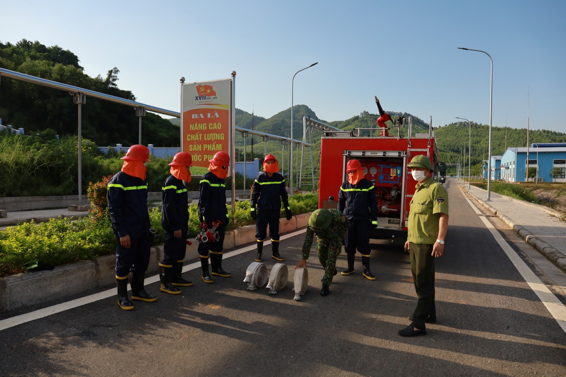 Hoạt động của mạng lưới An toàn vệ sinh viên tại Nhà máy Z129
