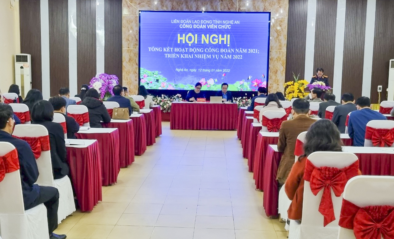 Triển khai các hoạt động của Công đoàn Viên chức Nghệ An bài bản, mới mẻ, đầy sức sống