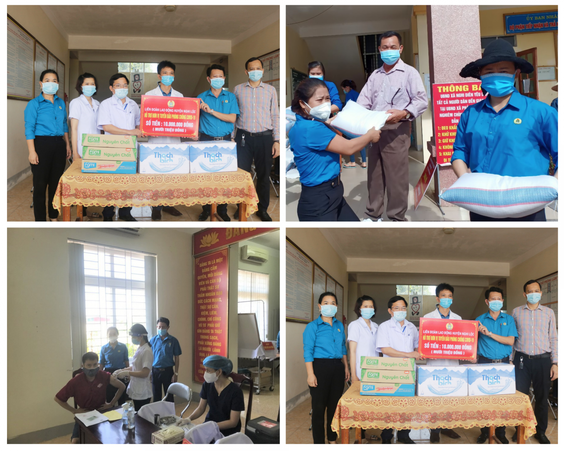 LĐLĐ huyện Nghi Lộc (Nghệ An): Tích cực chăm lo cho đoàn viên, người lao động