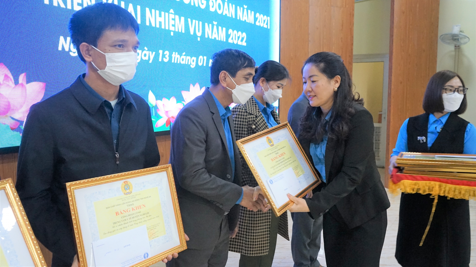 LĐLĐ huyện Nghi Lộc (Nghệ An): Tích cực chăm lo cho đoàn viên, người lao động