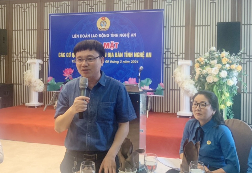 LĐLĐ tỉnh Nghệ An tổ chức gặp mặt các cơ quan báo chí