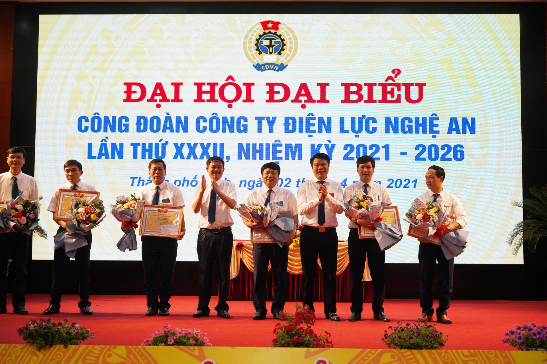 Công ty Điện lực Nghệ An tổ chức Đại hội Công đoàn nhiệm kỳ 2021 -2026