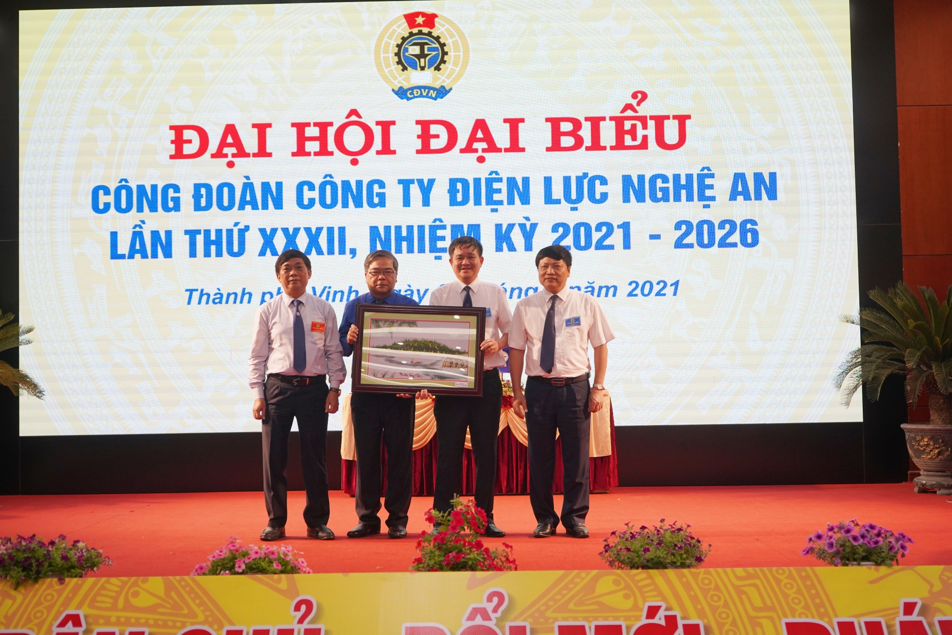 Công ty Điện lực Nghệ An tổ chức Đại hội Công đoàn nhiệm kỳ 2021 -2026