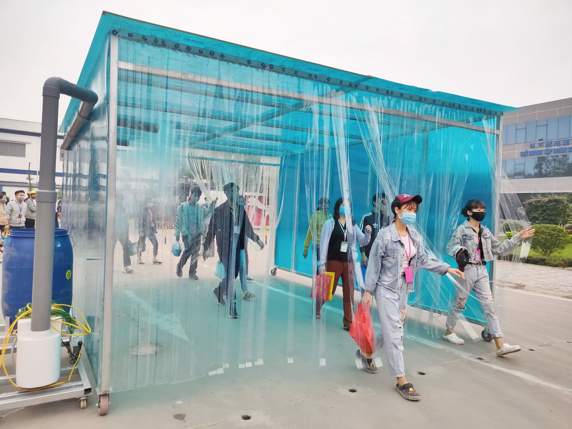 Công đoàn KKT và các KCN tỉnh Thanh Hóa chủ động, tích cực trong phòng chống dịch bệnh