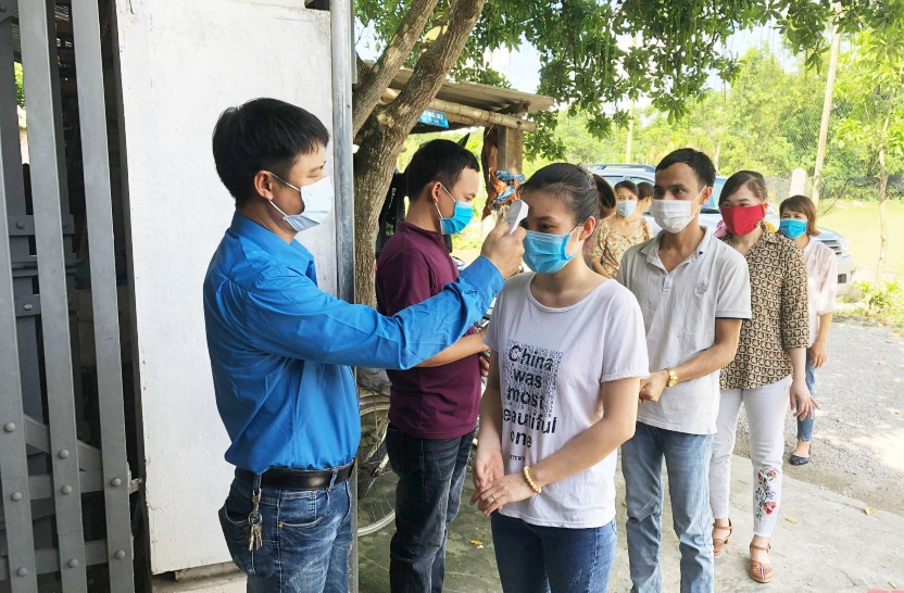 Thanh Hóa thành lập Tổ An toàn Covid-19 tại khu nhà trọ và trên xe ô tô chuyên chở NLĐ