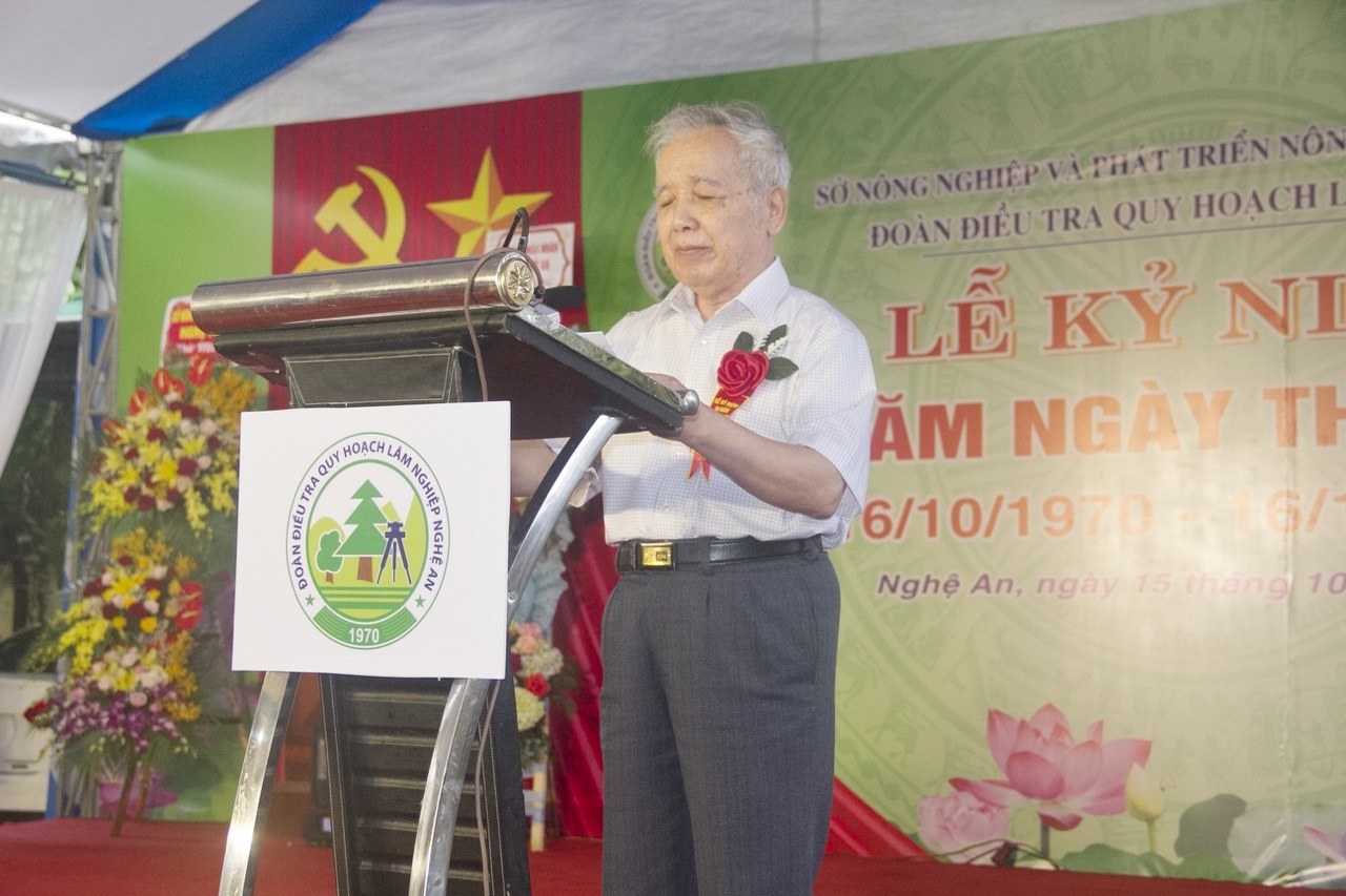 Đoàn Điều tra Quy hoạch Lâm nghiệp tỉnh Nghệ An kỷ niệm 50 năm thành lập Đoàn Điều tra Quy hoạch Lâm nghiệp tỉnh Nghệ An kỷ niệm 50 năm thành lập