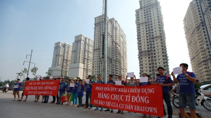 Bùng phát tranh chấp chung cư tại Hà Nội và TP.HCM bung phat tranh chap chung cu tai ha noi va tphcm