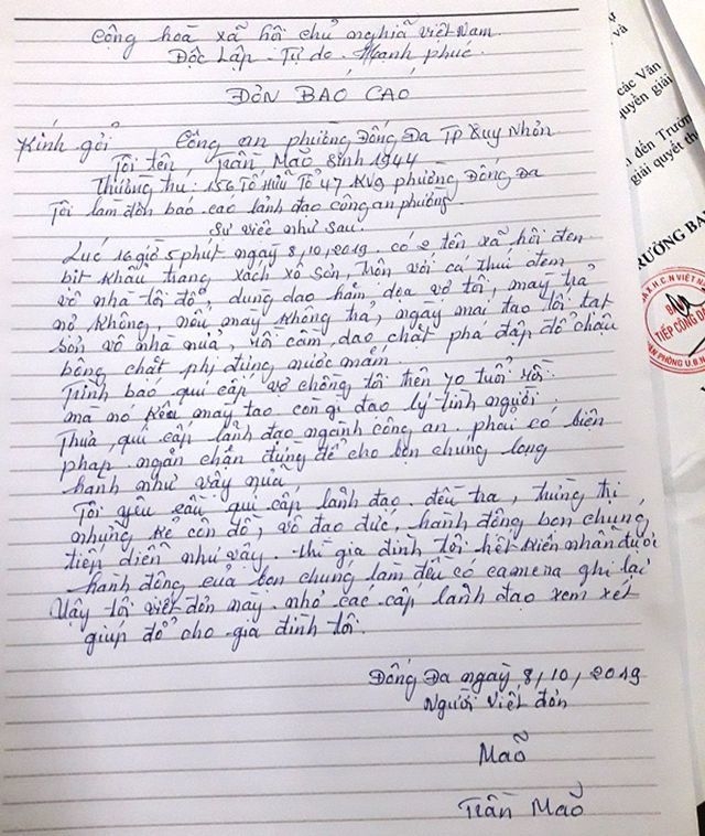 Cha mẹ già bị khủng bố vì con trai vay 'tín dụng đen' cha me gia bi khung bo vi con trai vay tin dung den