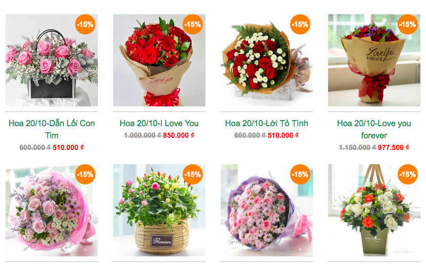 Nỗi khổ 20/10, muốn tặng đúng ngày bị chém thêm 500 ngàn noi kho 2010 muon tang dung ngay bi chem them 500 ngan