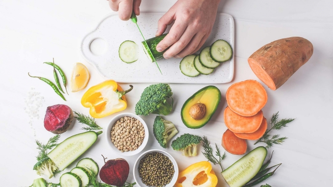 healthy food la an sach hay an che do giam can