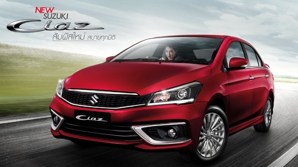 Suzuki Ciaz nâng cấp giá 386-498 triệu đồng tại Thái Lan