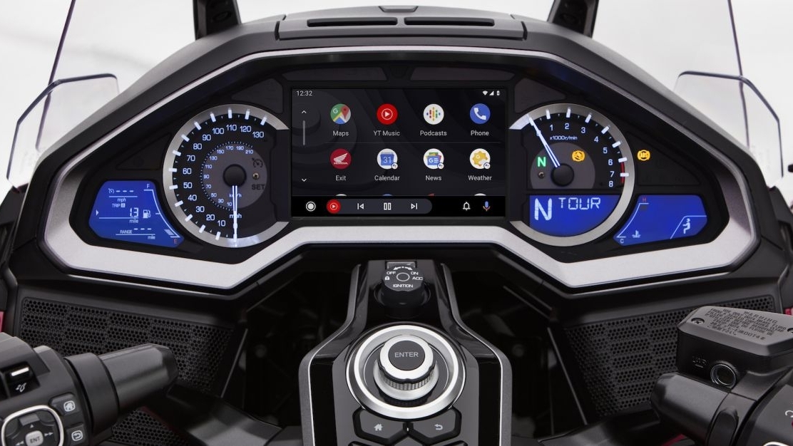 Honda Gold Wing 2020 được trang bị kết nối Android Auto