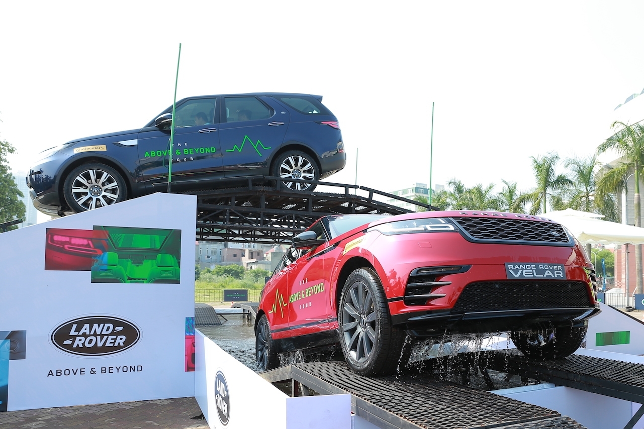 Trải nghiệm khả năng offroad ấn tượng trên các mẫu xe Land Rover